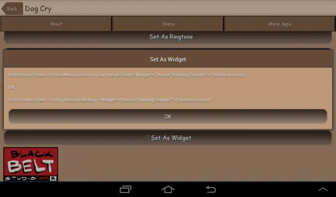 Barking Dog Sounds android App screenshot 9