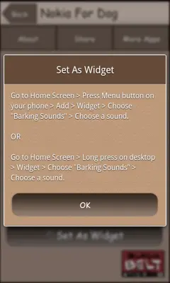 Barking Dog Sounds android App screenshot 2