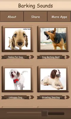 Barking Dog Sounds android App screenshot 4