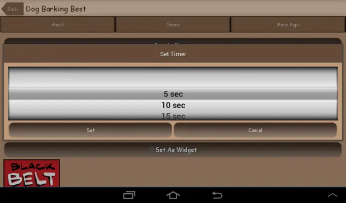 Barking Dog Sounds android App screenshot 8